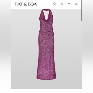 Rat and Boa dress